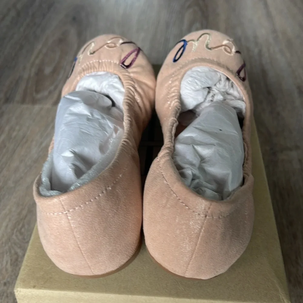 ED Ellen Degeneres Langlee Pink Ballet Flats Size 13 Medium